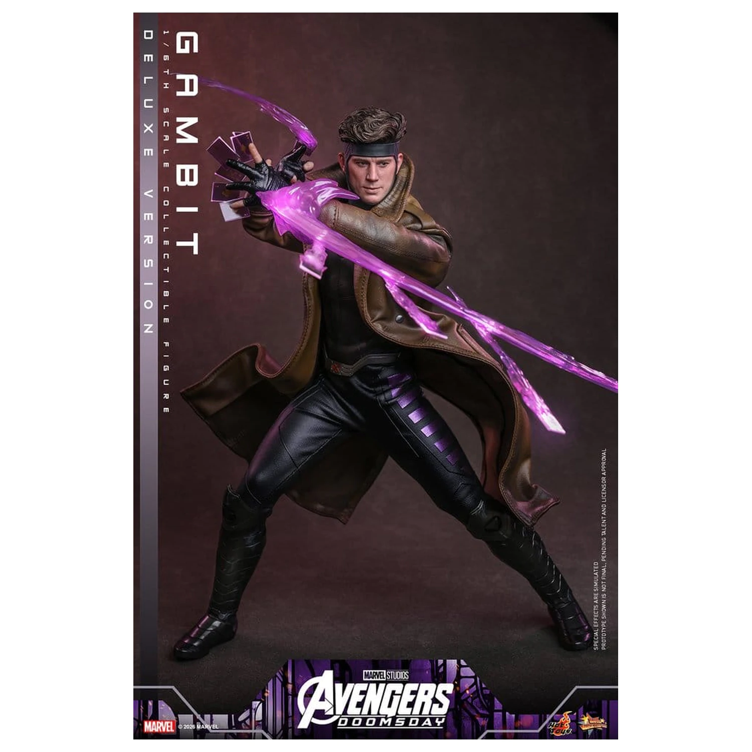 Avengers: Doomsday Movie Masterpiece Action Figure 1/6 Gambit (Deluxe Version) 31 cm product photo