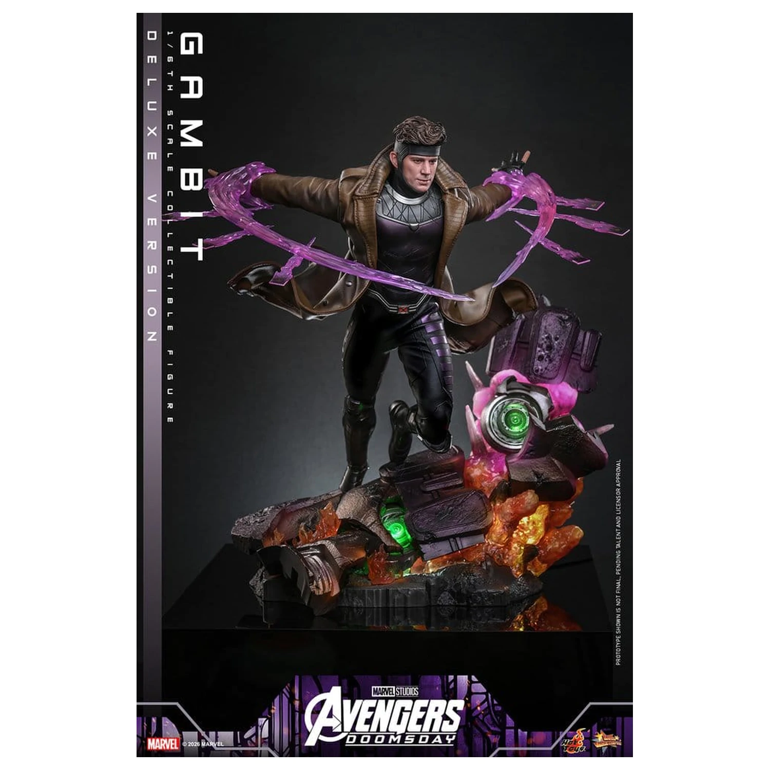Avengers: Doomsday Movie Masterpiece Action Figure 1/6 Gambit (Deluxe Version) 31 cm product photo