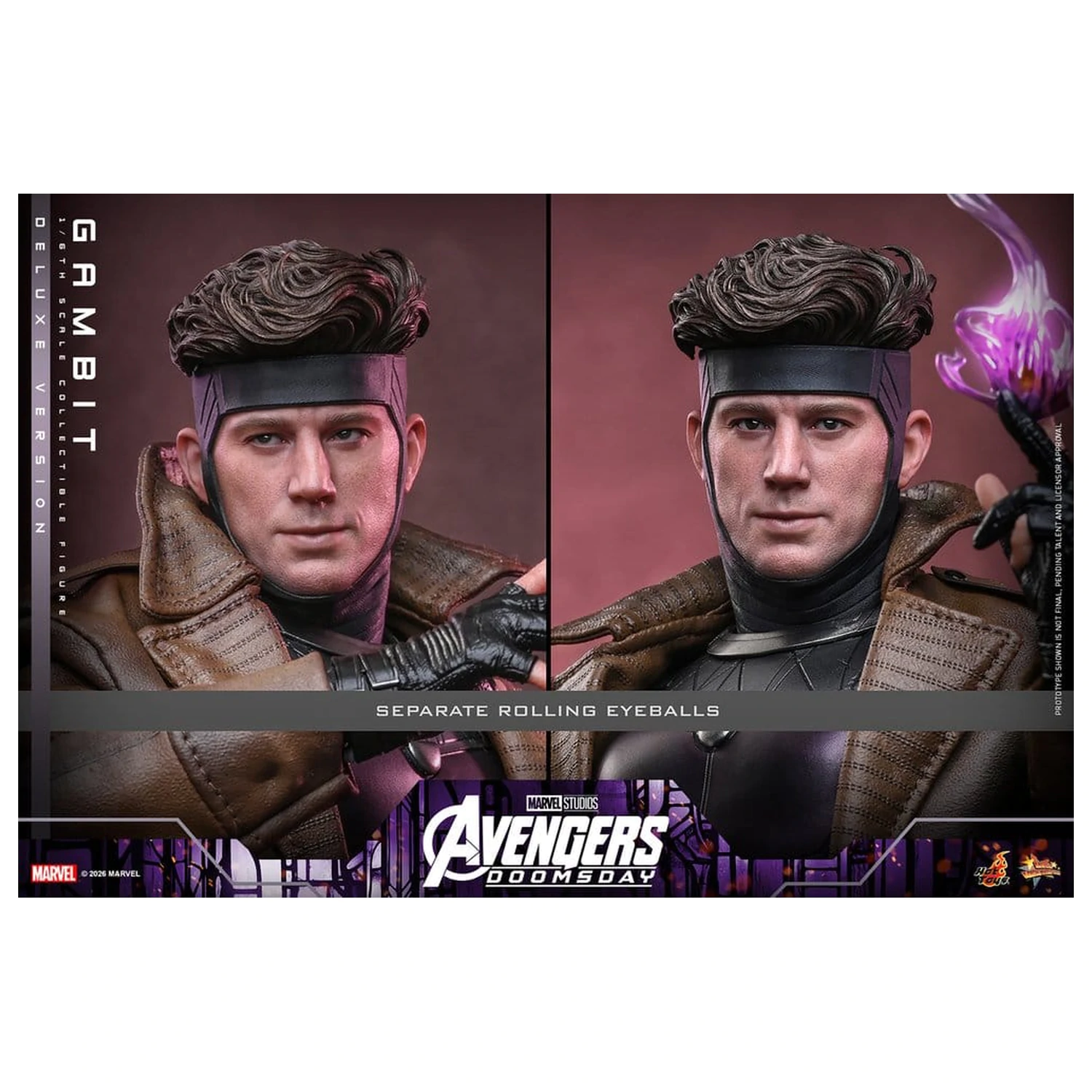 Avengers: Doomsday Movie Masterpiece Action Figure 1/6 Gambit (Deluxe Version) 31 cm product photo