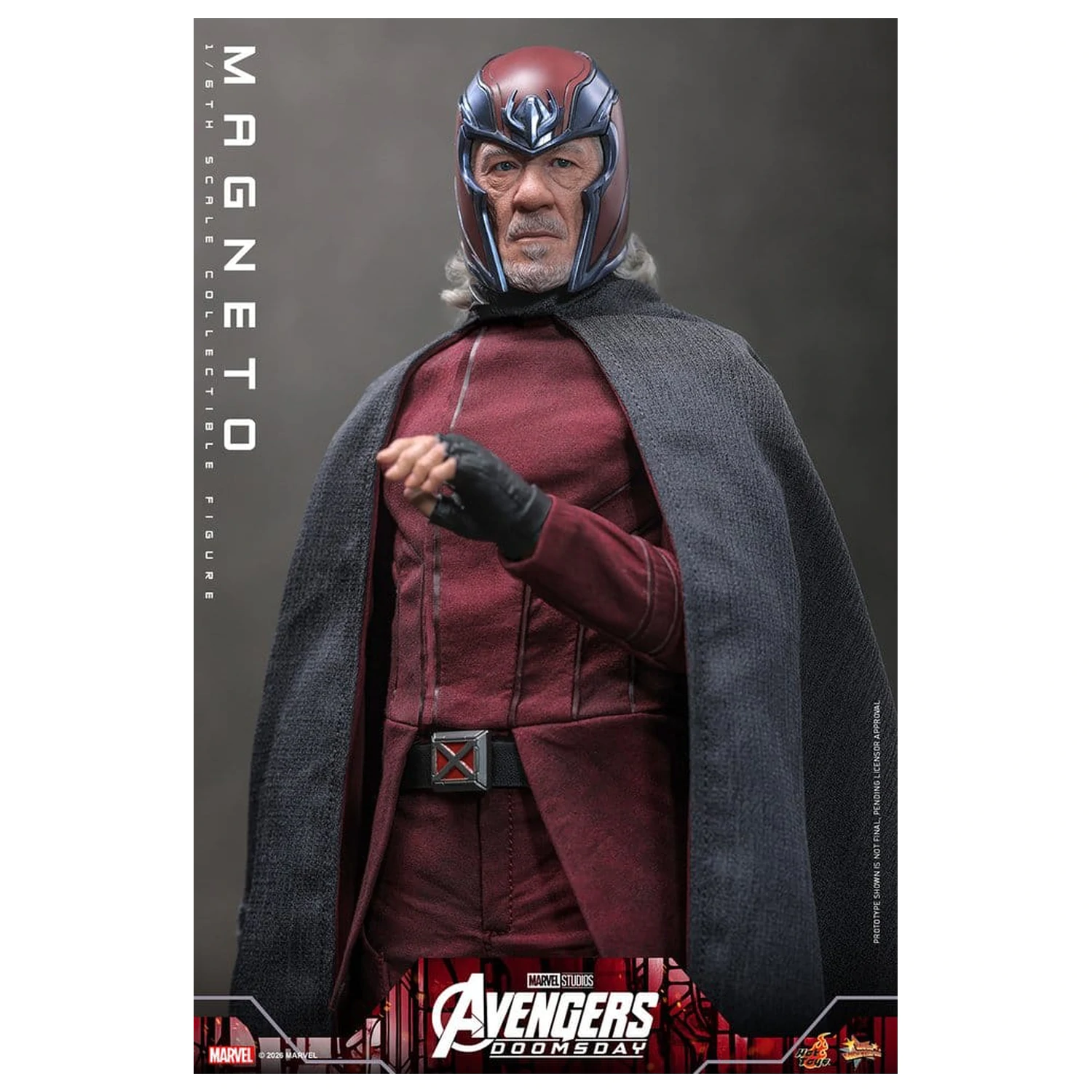 Avengers: Doomsday Movie Masterpiece Action Figure 1/6 Magneto 30 cm product photo