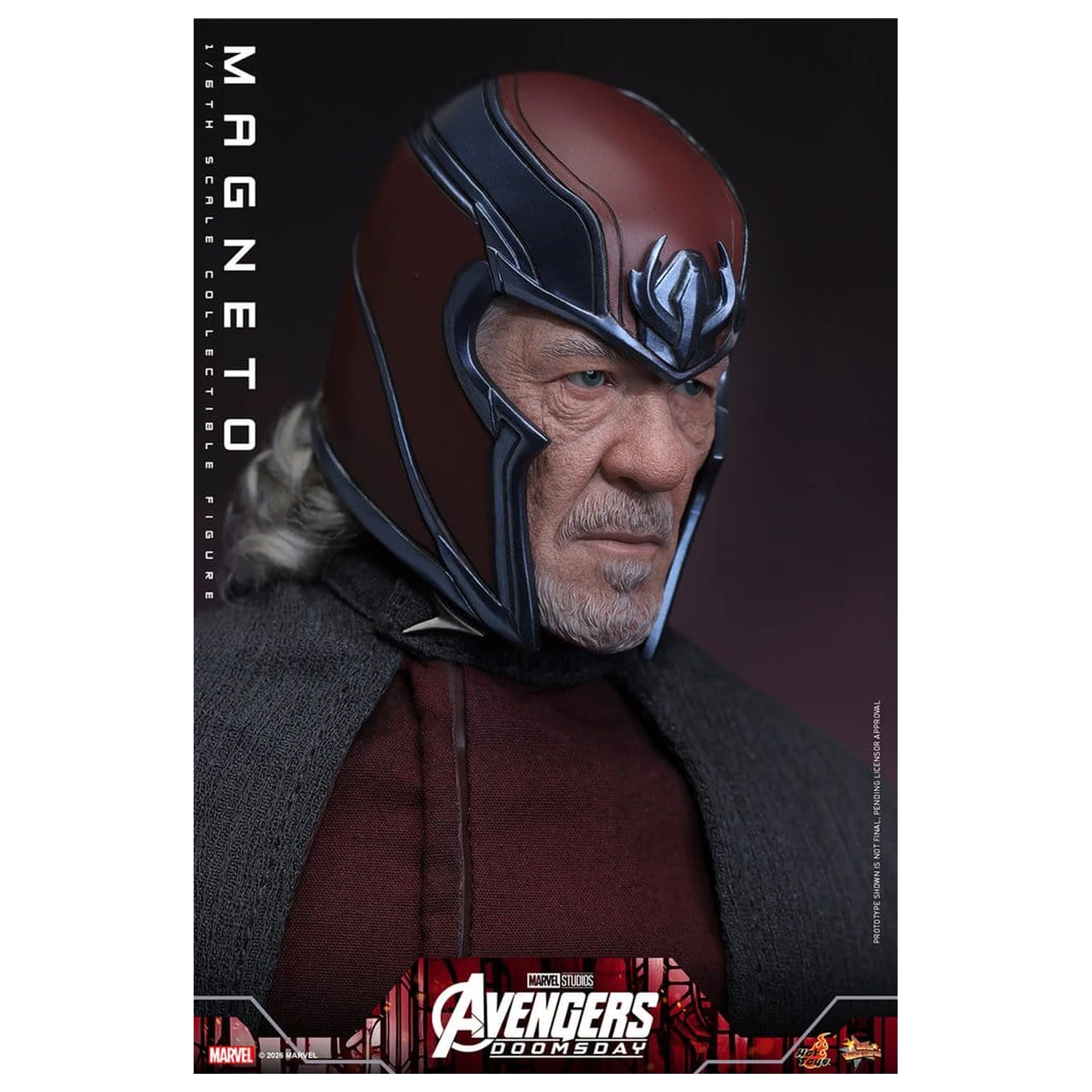 Avengers: Doomsday Movie Masterpiece Action Figure 1/6 Magneto 30 cm product photo