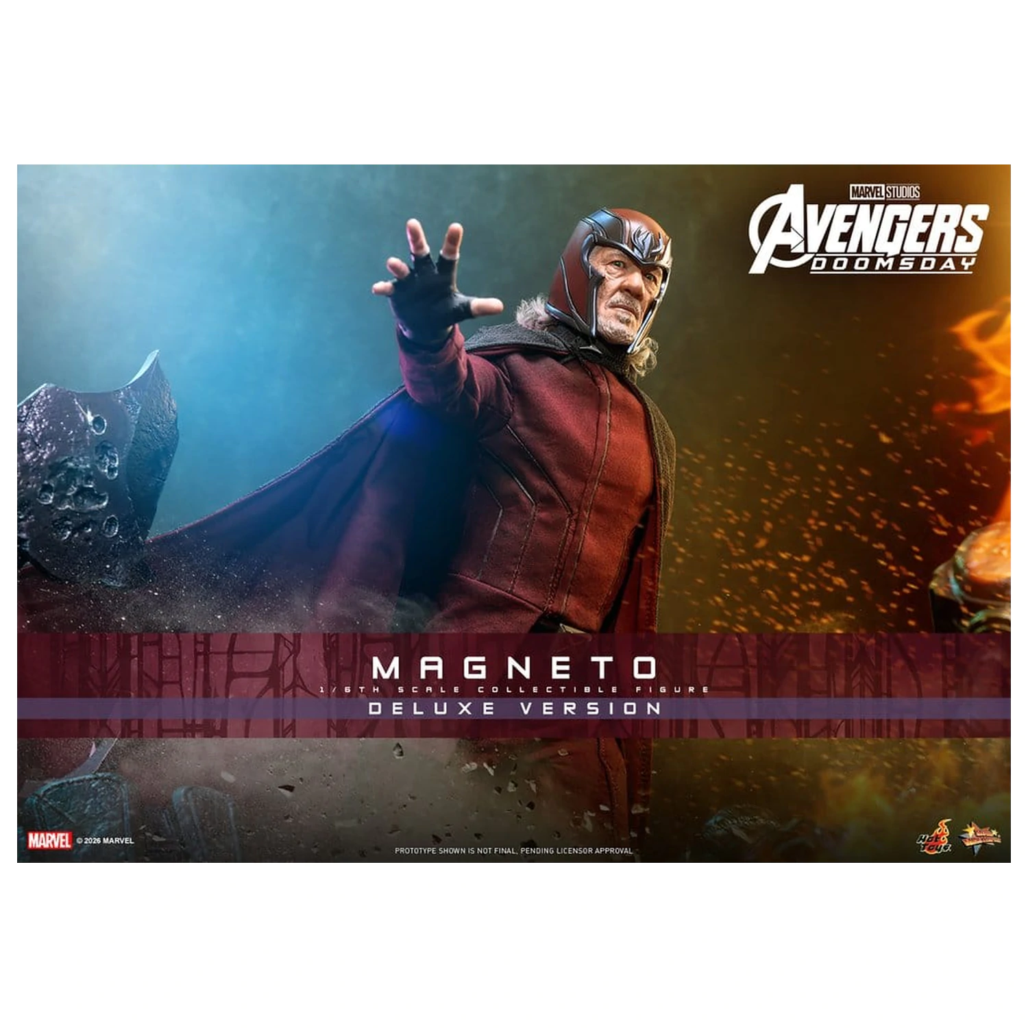 Avengers: Doomsday Movie Masterpiece Action Figure 1/6 Magneto (Deluxe Version) 30 cm product photo