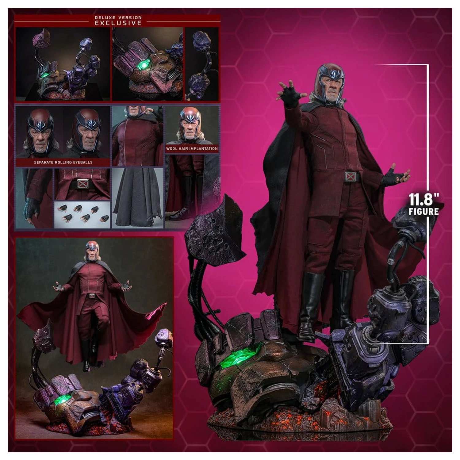 Avengers: Doomsday Movie Masterpiece Action Figure 1/6 Magneto (Deluxe Version) 30 cm product photo