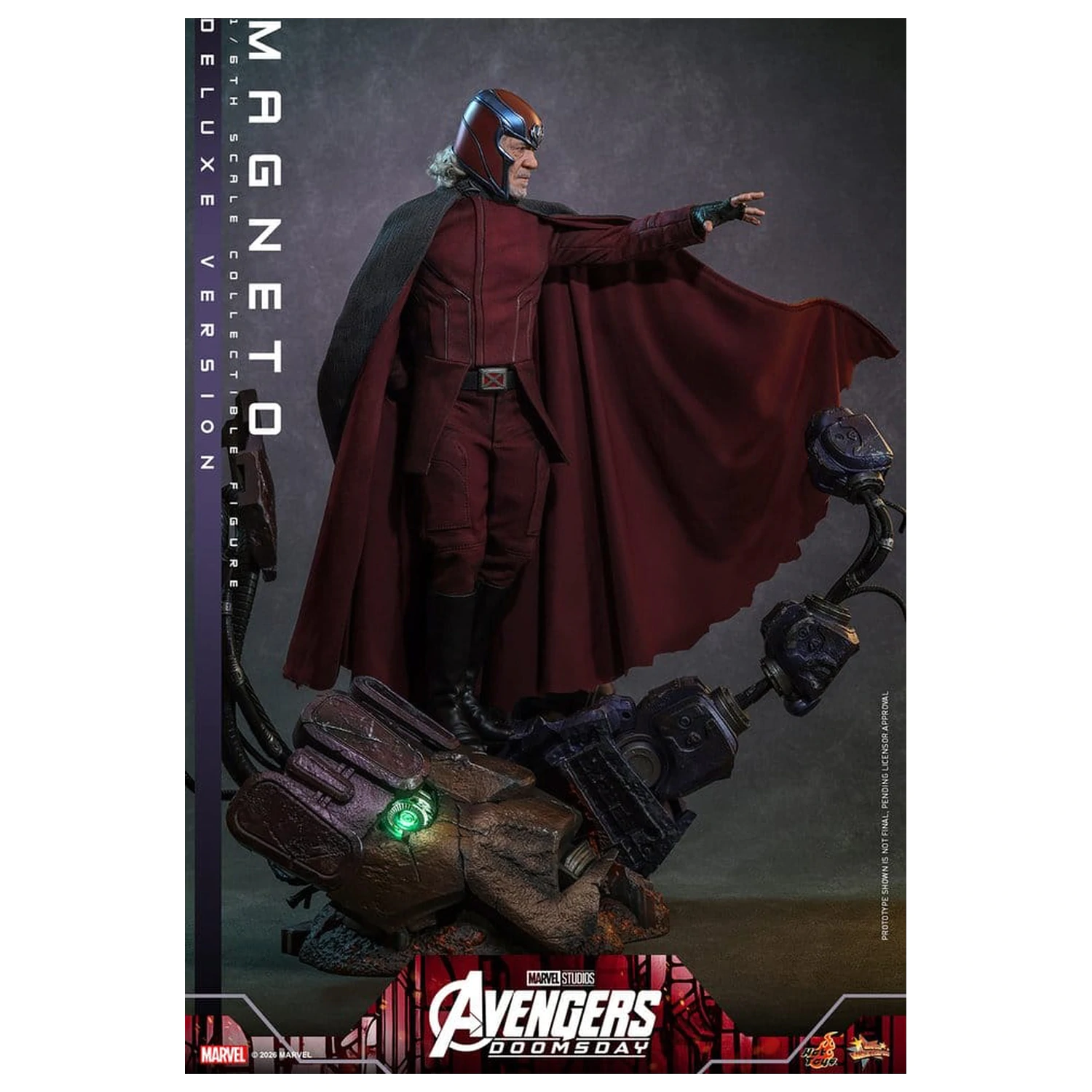 Avengers: Doomsday Movie Masterpiece Action Figure 1/6 Magneto (Deluxe Version) 30 cm product photo