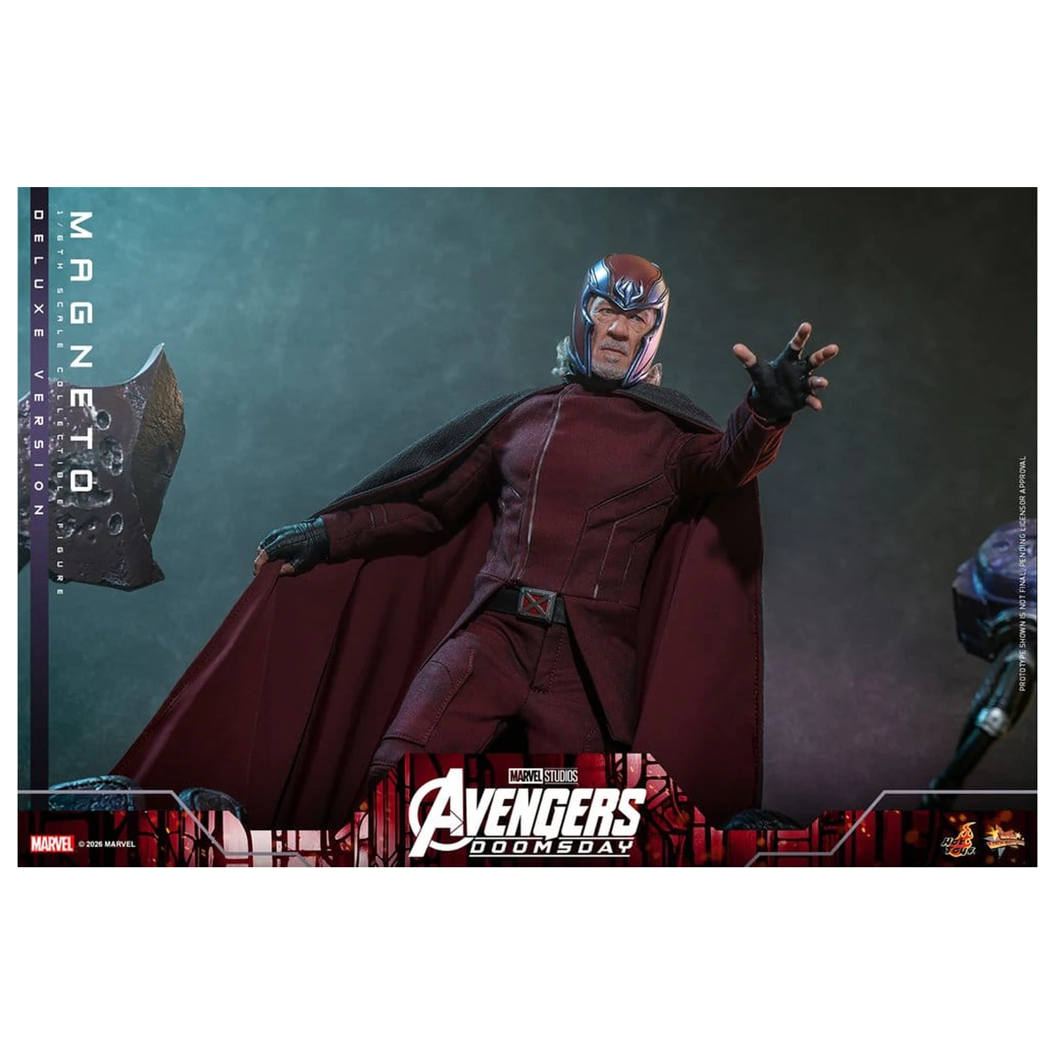 Avengers: Doomsday Movie Masterpiece Action Figure 1/6 Magneto (Deluxe Version) 30 cm product photo
