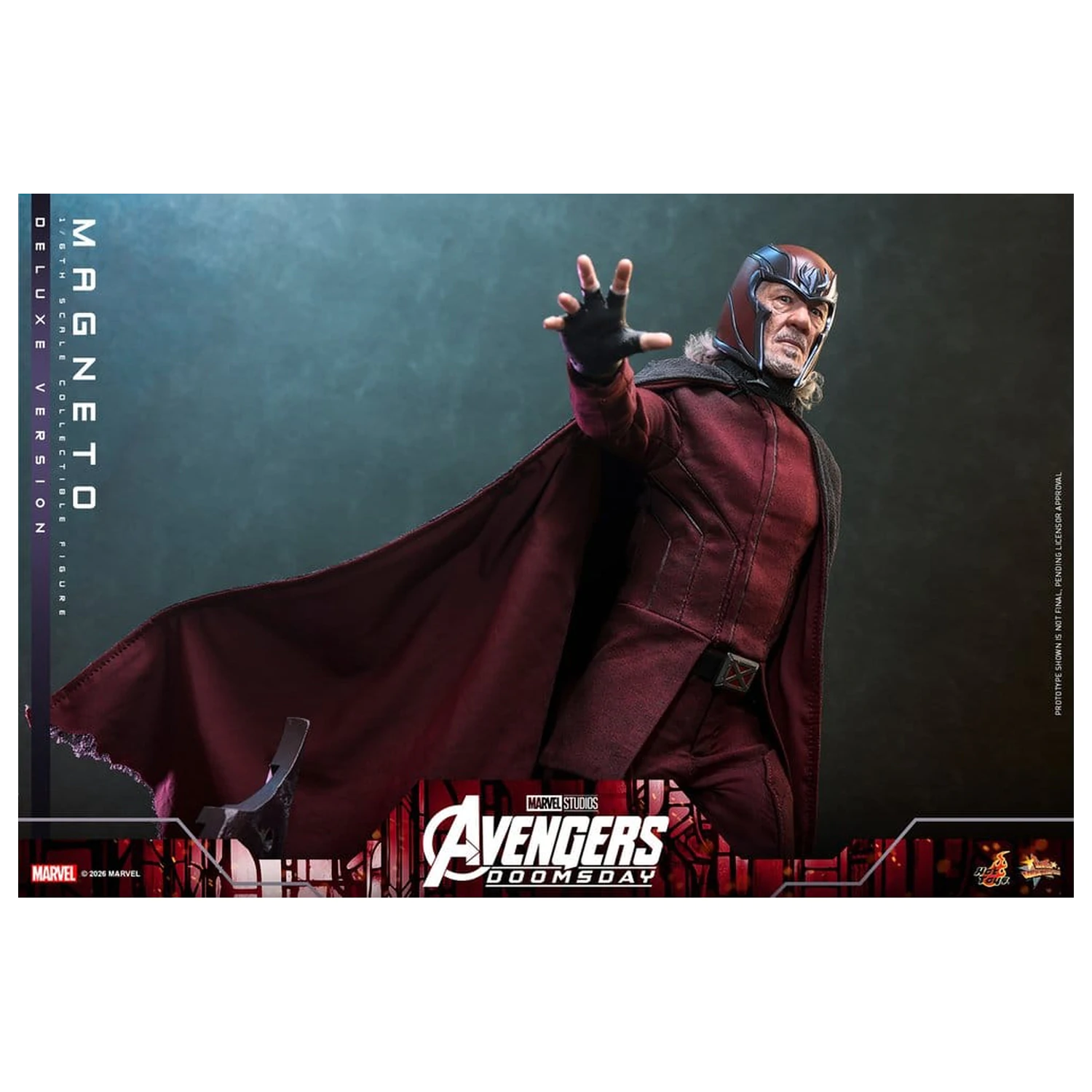 Avengers: Doomsday Movie Masterpiece Action Figure 1/6 Magneto (Deluxe Version) 30 cm product photo