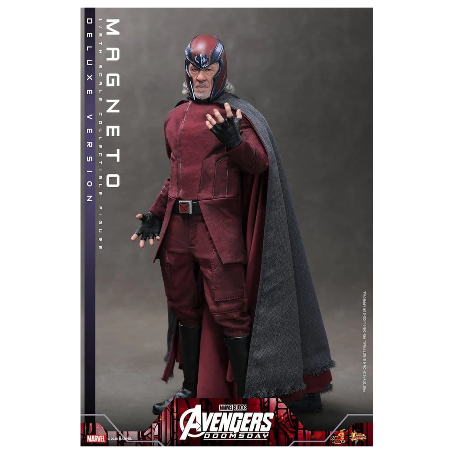 Avengers: Doomsday Movie Masterpiece Action Figure 1/6 Magneto (Deluxe Version) 30 cm product photo