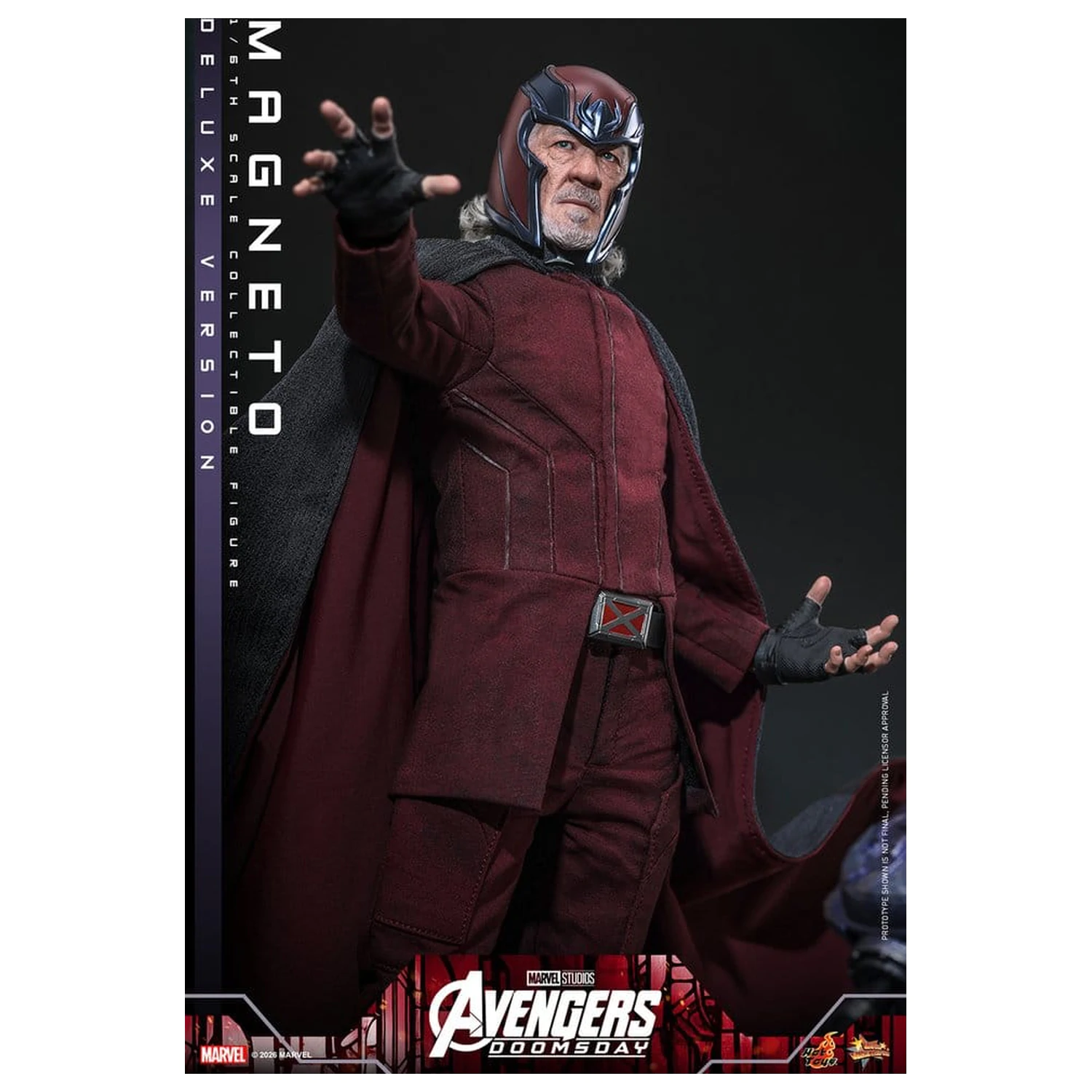 Avengers: Doomsday Movie Masterpiece Action Figure 1/6 Magneto (Deluxe Version) 30 cm product photo