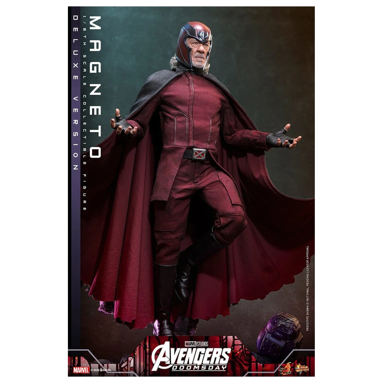 Avengers: Doomsday Movie Masterpiece Action Figure 1/6 Magneto (Deluxe Version) 30 cm product photo