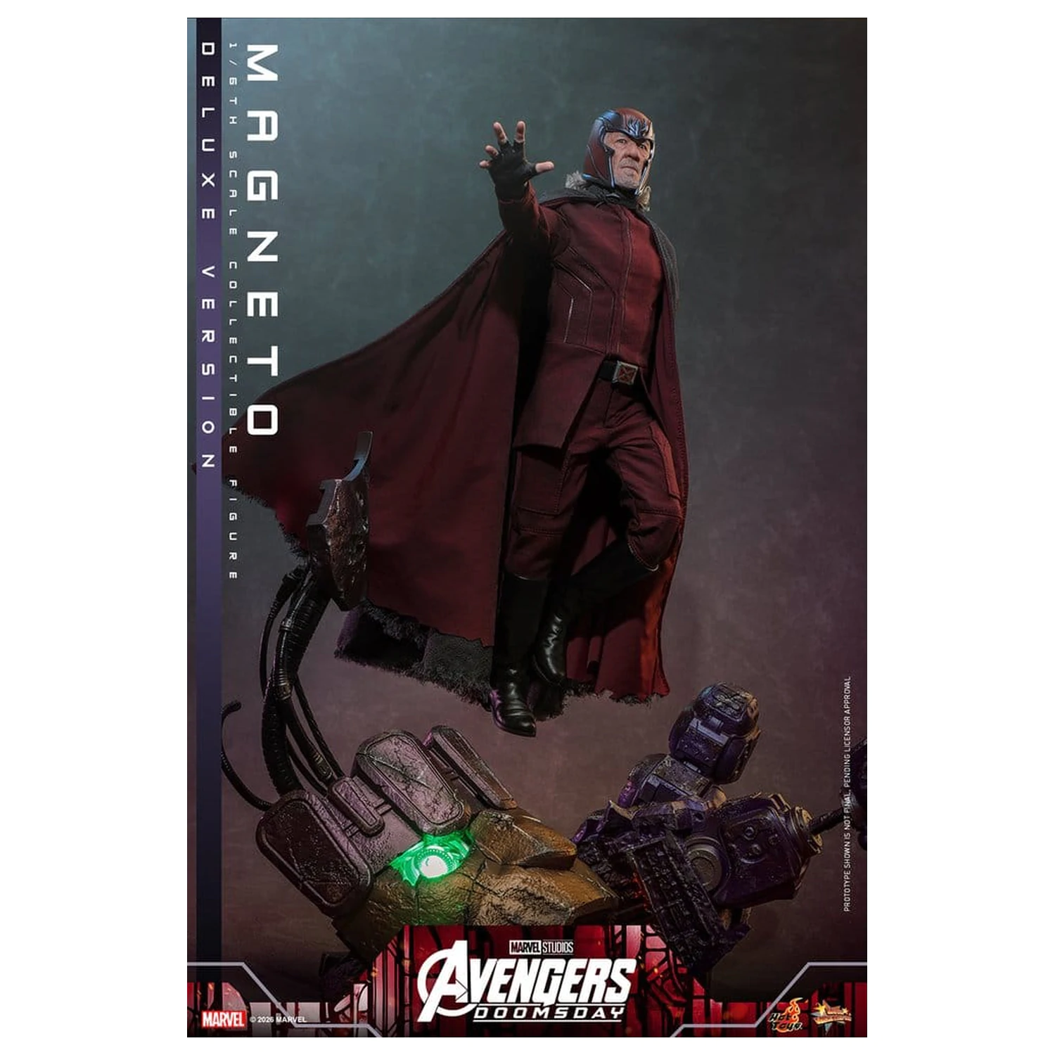 Avengers: Doomsday Movie Masterpiece Action Figure 1/6 Magneto (Deluxe Version) 30 cm product photo