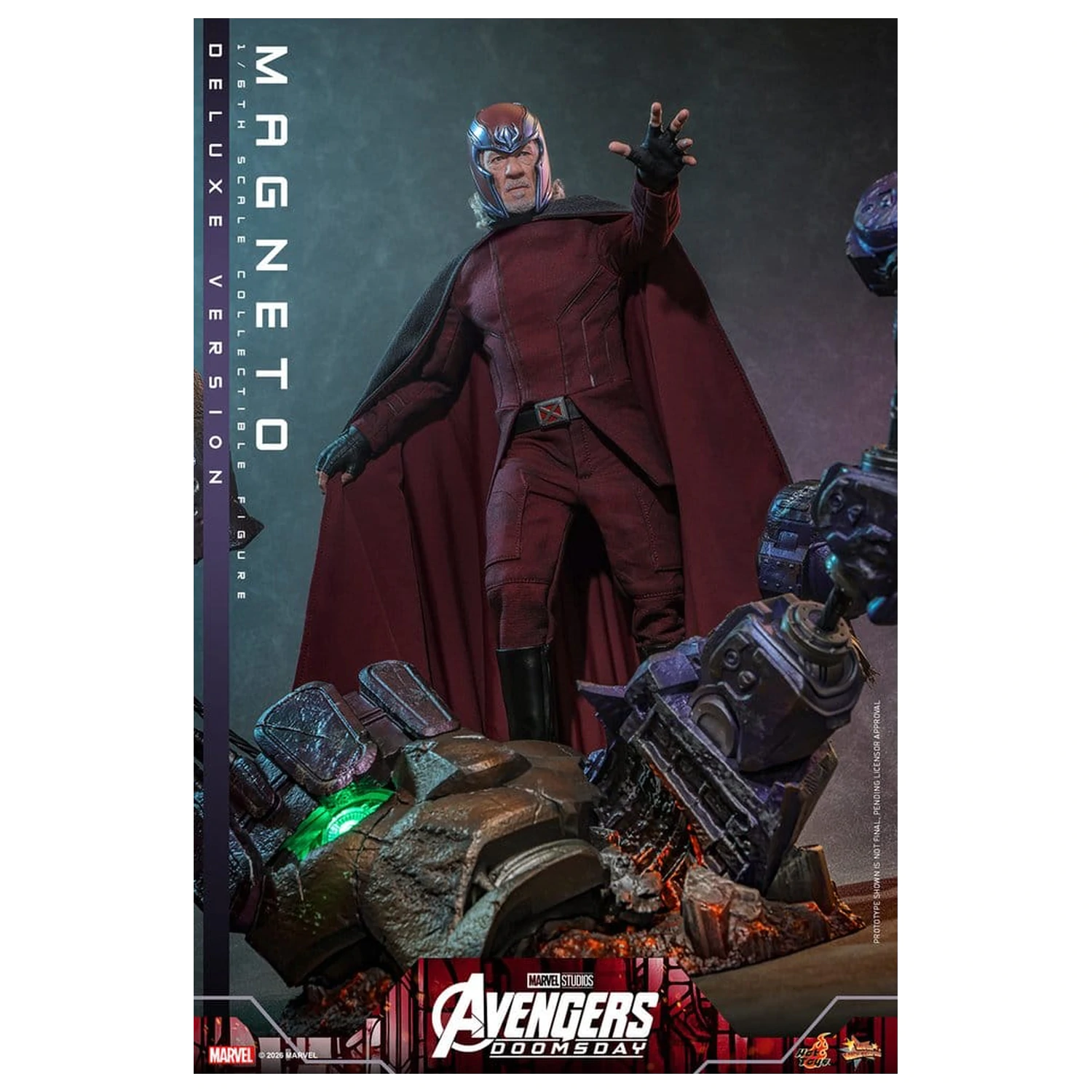 Avengers: Doomsday Movie Masterpiece Action Figure 1/6 Magneto (Deluxe Version) 30 cm product photo