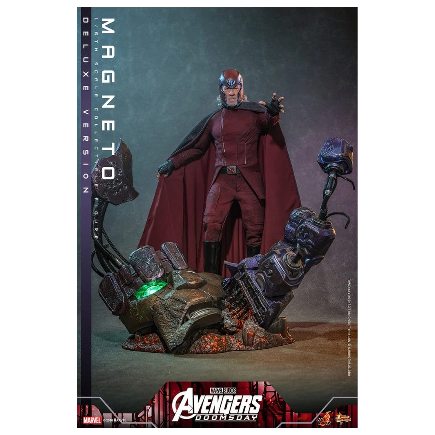 Avengers: Doomsday Movie Masterpiece Action Figure 1/6 Magneto (Deluxe Version) 30 cm product photo