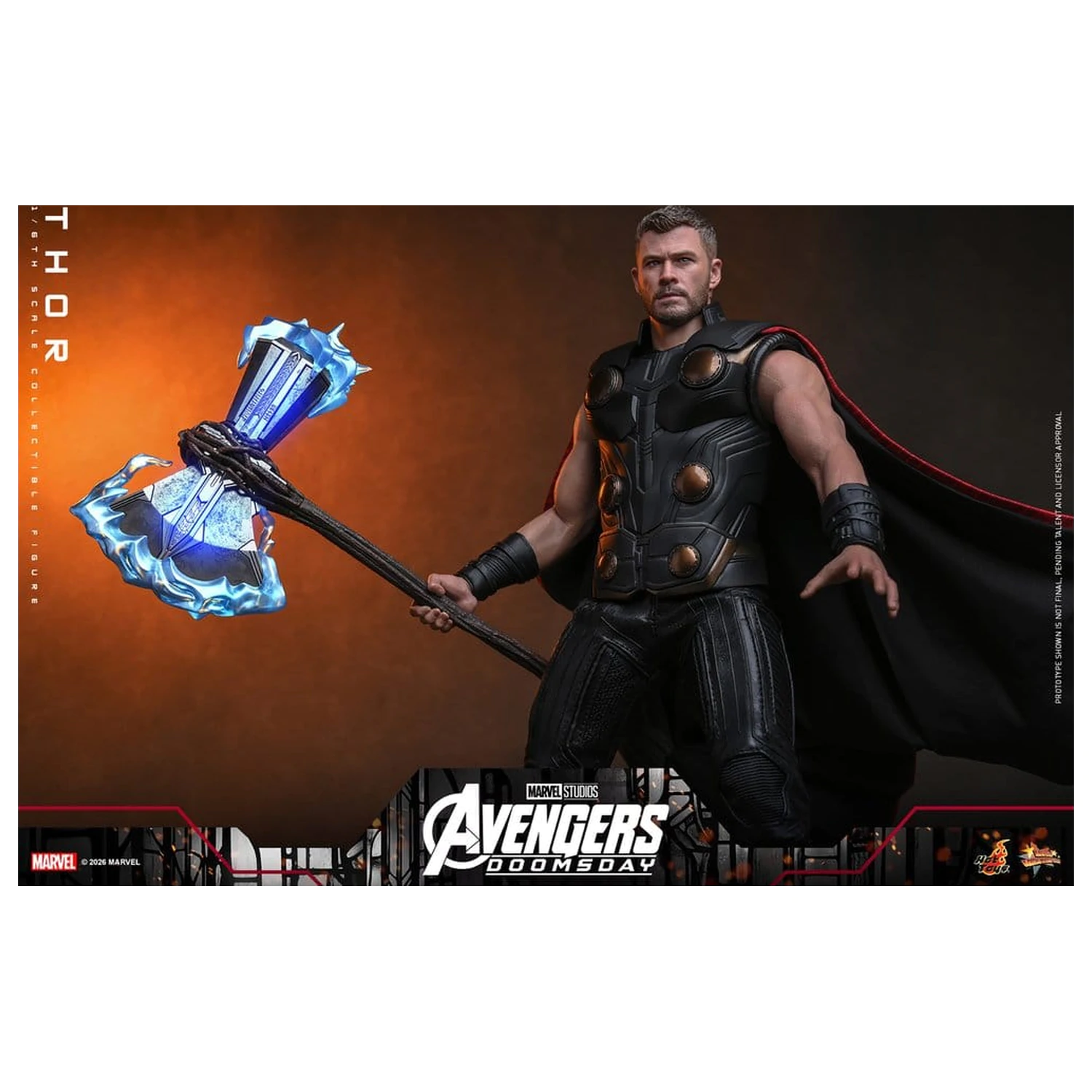 Avengers: Doomsday Movie Masterpiece Action Figure 1/6 Thor 32 cm product photo
