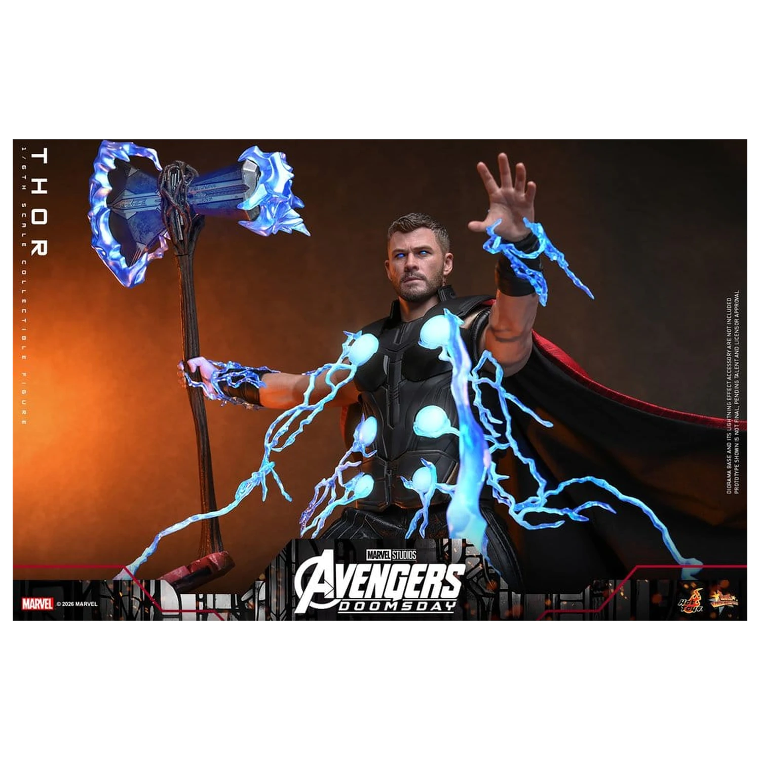 Avengers: Doomsday Movie Masterpiece Action Figure 1/6 Thor 32 cm product photo