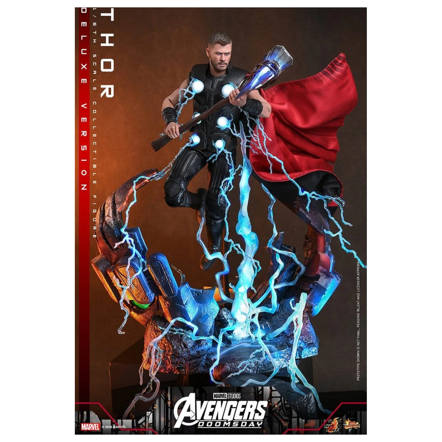 Avengers: Doomsday Movie Masterpiece Action Figure 1/6 Thor (Deluxe Version) 32 cm product photo