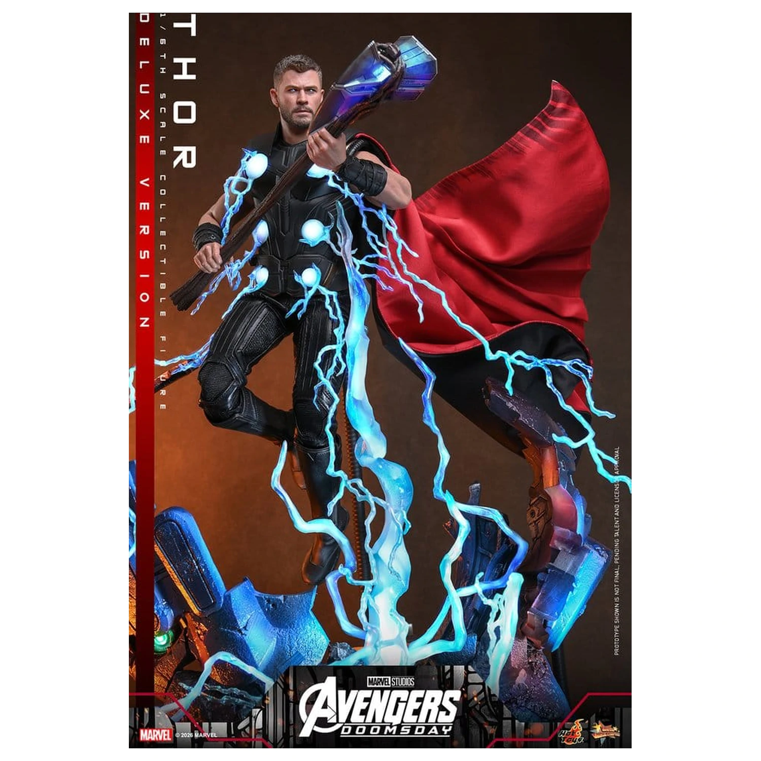 Avengers: Doomsday Movie Masterpiece Action Figure 1/6 Thor (Deluxe Version) 32 cm product photo