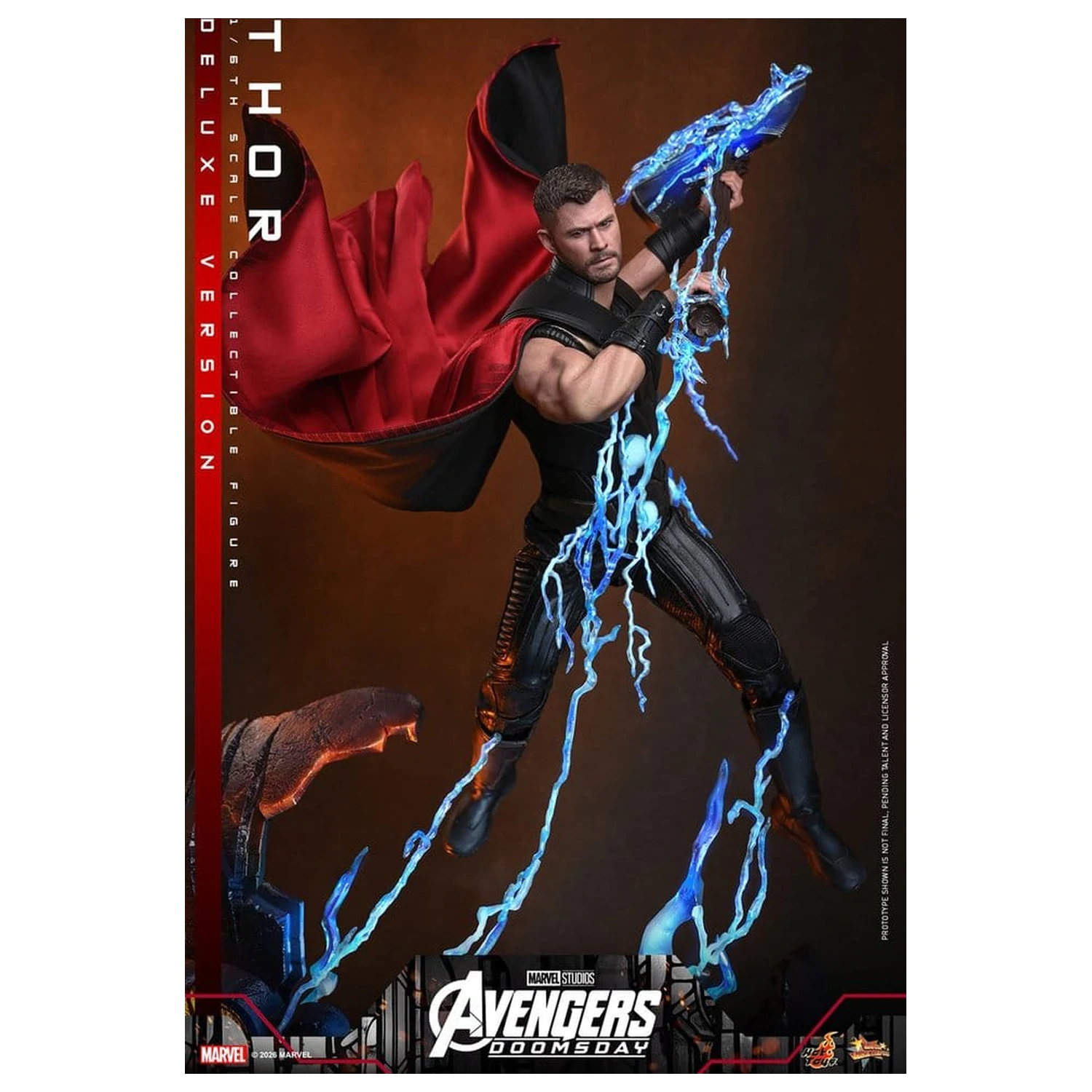 Avengers: Doomsday Movie Masterpiece Action Figure 1/6 Thor (Deluxe Version) 32 cm product photo