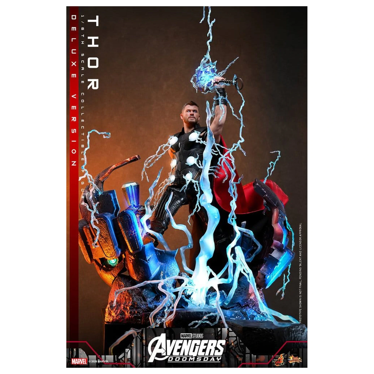 Avengers: Doomsday Movie Masterpiece Action Figure 1/6 Thor (Deluxe Version) 32 cm product photo