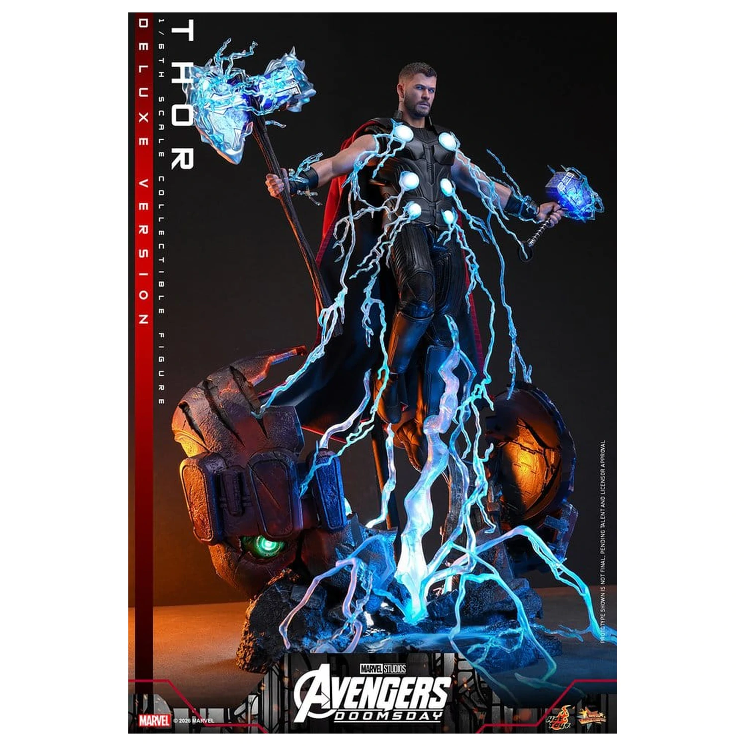 Avengers: Doomsday Movie Masterpiece Action Figure 1/6 Thor (Deluxe Version) 32 cm product photo