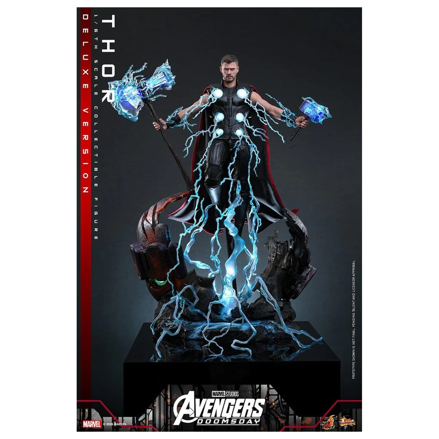 Avengers: Doomsday Movie Masterpiece Action Figure 1/6 Thor (Deluxe Version) 32 cm product photo