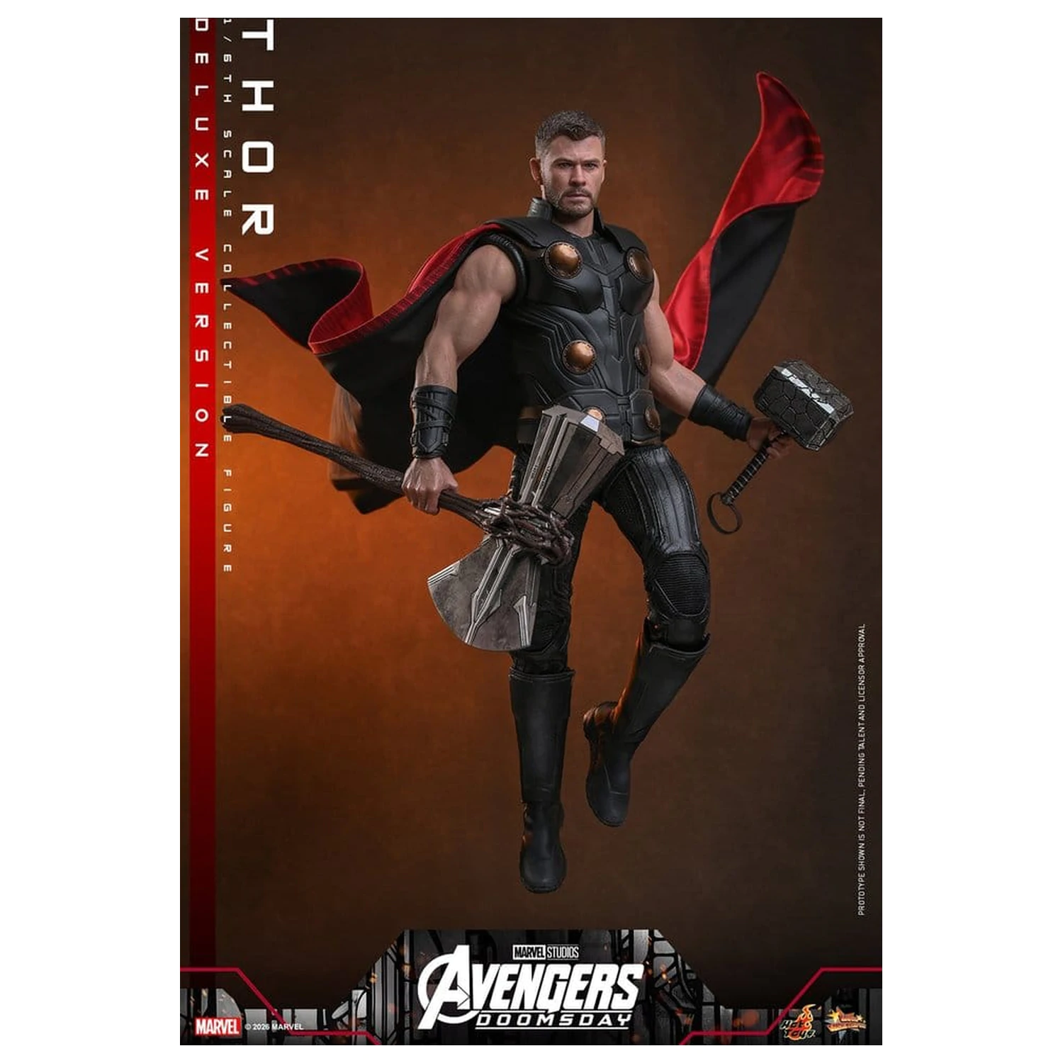 Avengers: Doomsday Movie Masterpiece Action Figure 1/6 Thor (Deluxe Version) 32 cm product photo