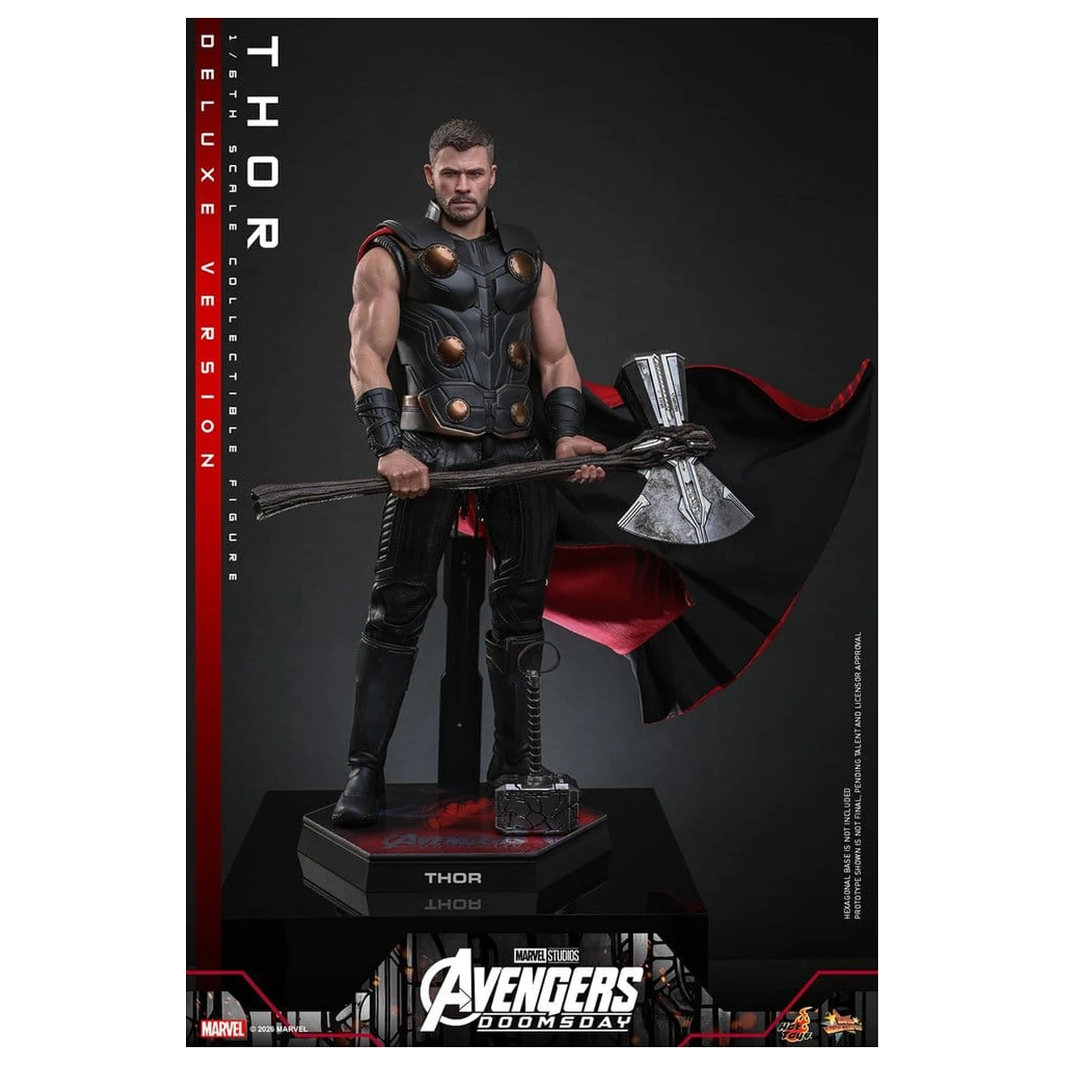 Avengers: Doomsday Movie Masterpiece Action Figure 1/6 Thor (Deluxe Version) 32 cm product photo