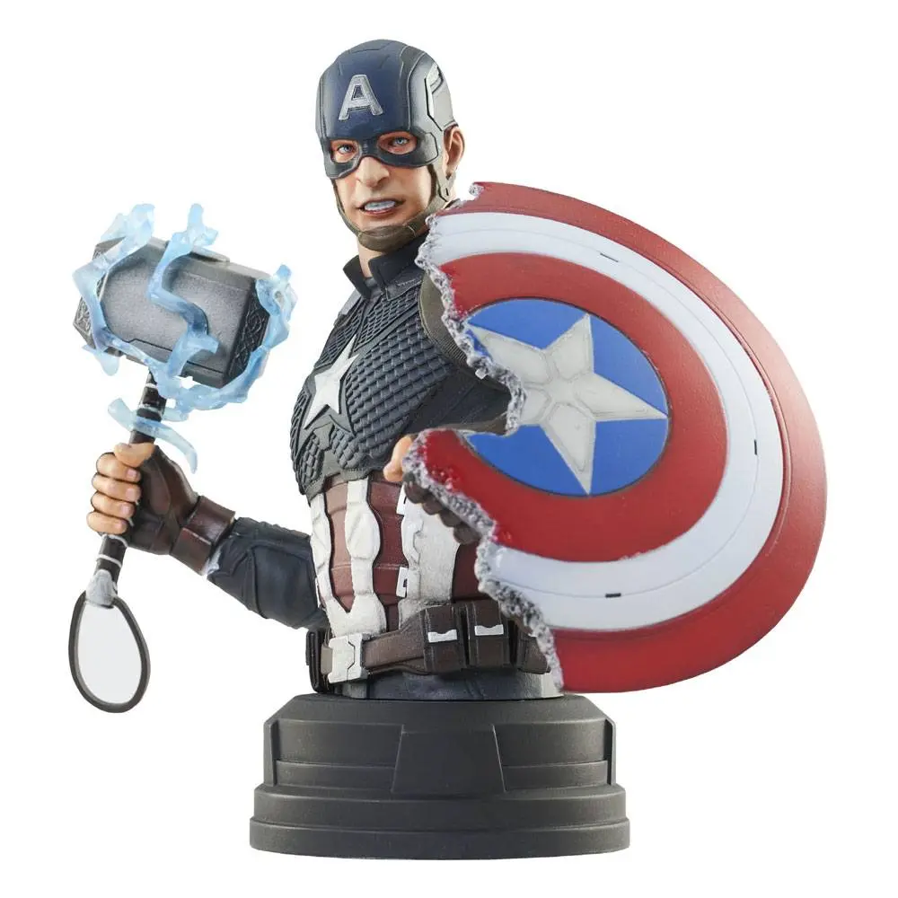 Avengers: Endgame Bust 1/6 Captain America 15 cm product photo