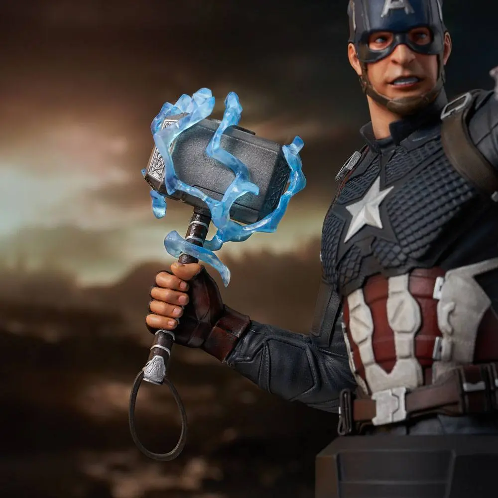 Avengers: Endgame Bust 1/6 Captain America 15 cm product photo