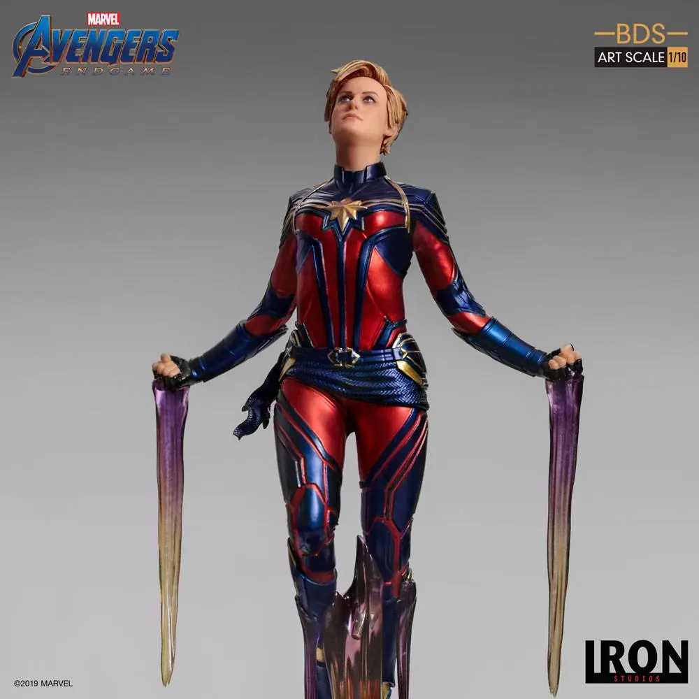 Avengers: Endgame BDS Art Scale Statue 1/10 Captain Marvel 26 cm product photo