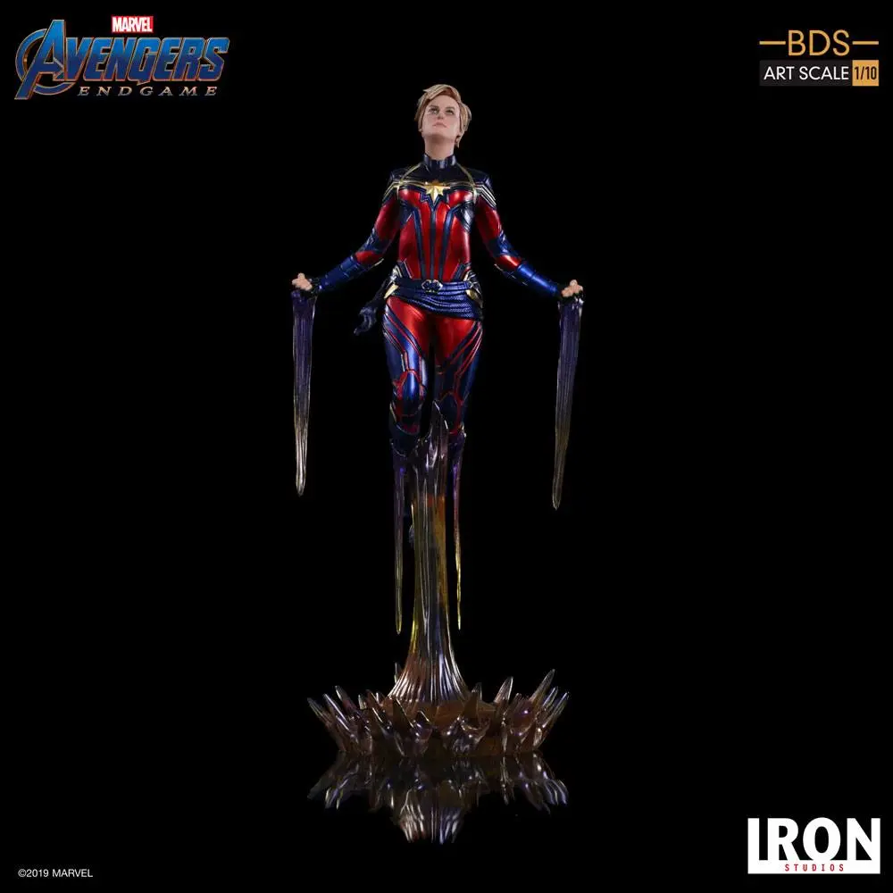 Avengers: Endgame BDS Art Scale Statue 1/10 Captain Marvel 26 cm product photo