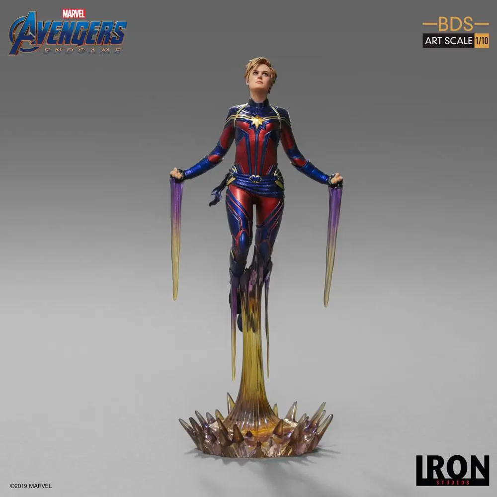 Avengers: Endgame BDS Art Scale Statue 1/10 Captain Marvel 26 cm product photo