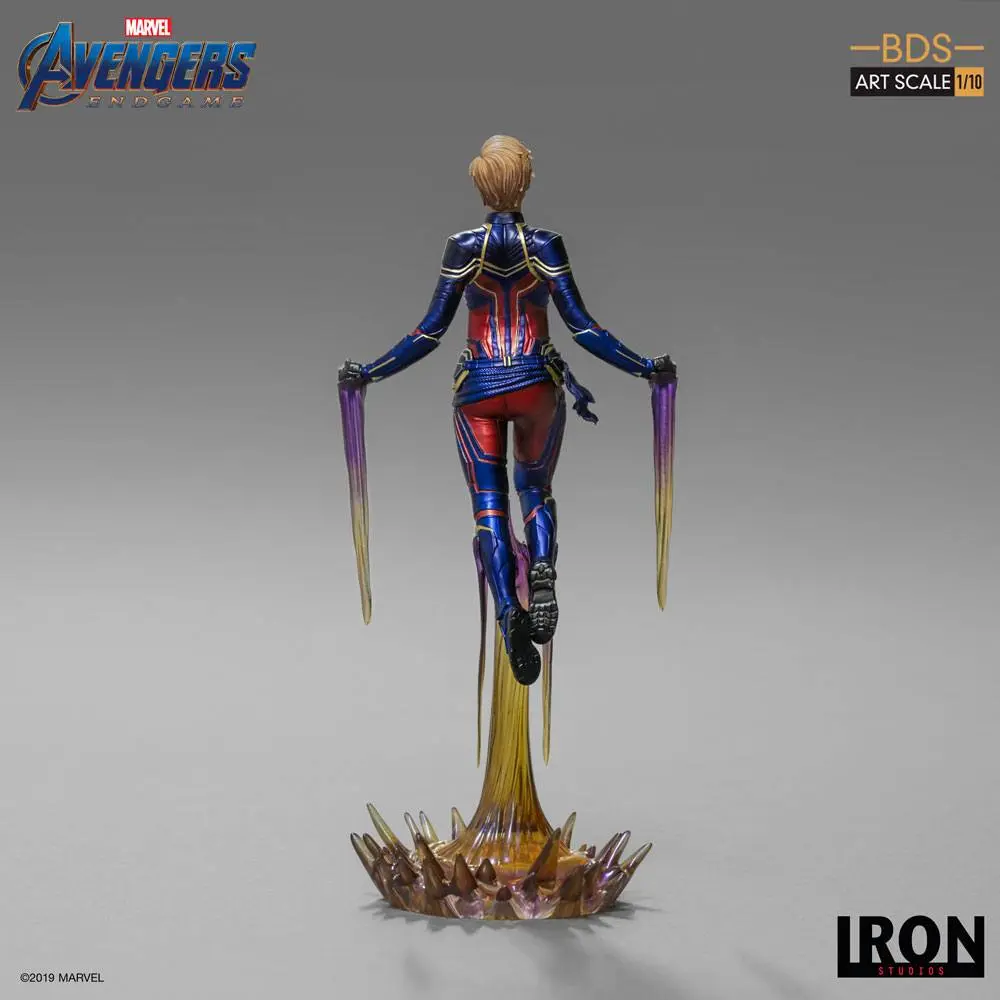 Avengers: Endgame BDS Art Scale Statue 1/10 Captain Marvel 26 cm product photo