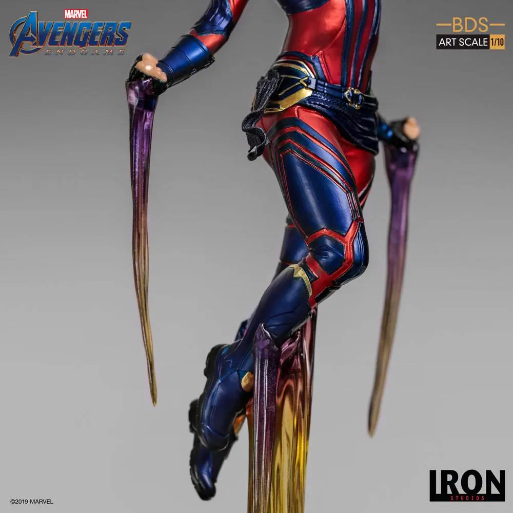 Avengers: Endgame BDS Art Scale Statue 1/10 Captain Marvel 26 cm product photo