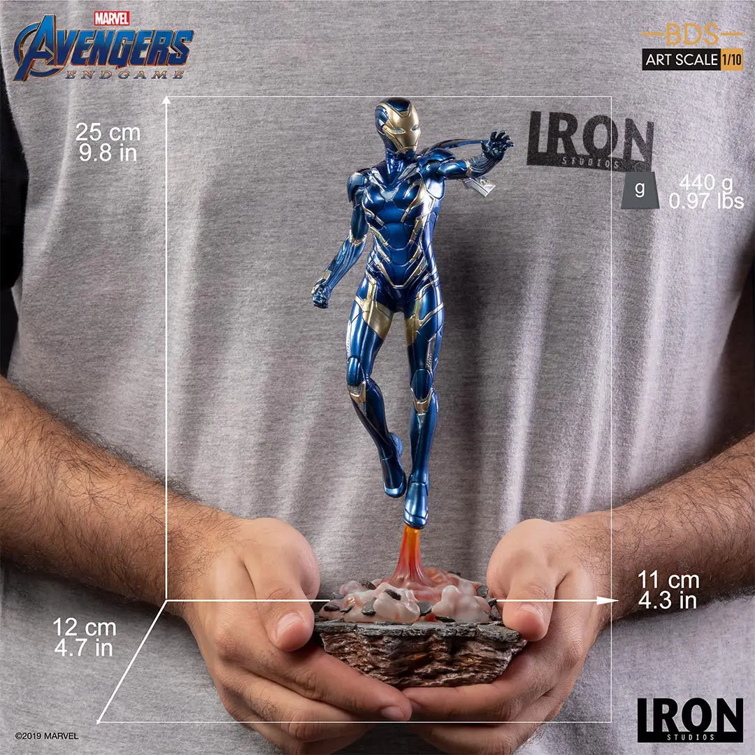 Avengers: Endgame BDS Art Scale Statue 1/10 Pepper Potts in Rescue Suit 25 cm product photo