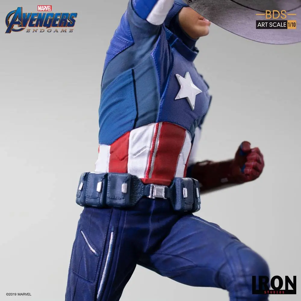 Avengers: Endgame BDS Art Scale Statue 1/10 Captain America 21 cm termékfotó