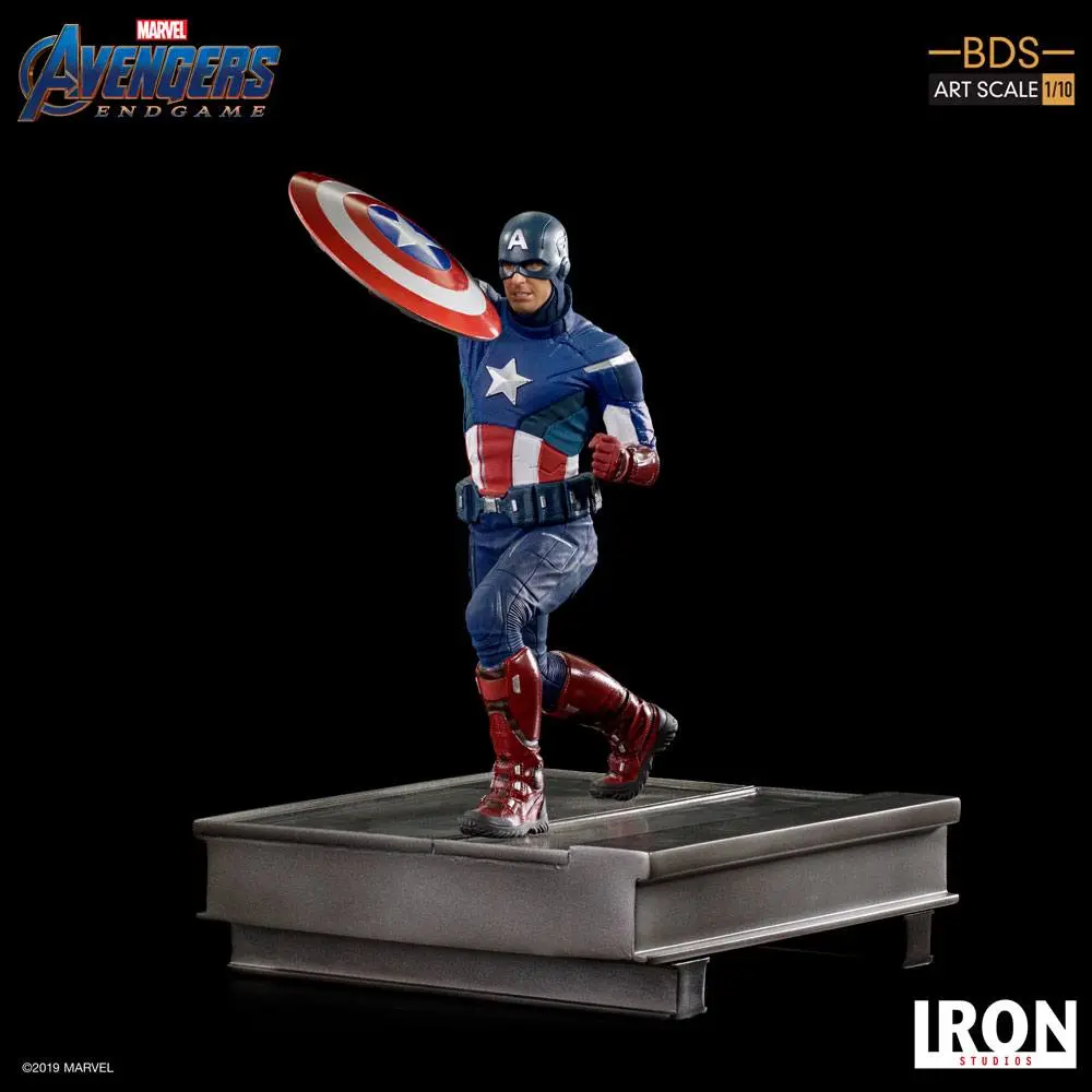 Avengers: Endgame BDS Art Scale Statue 1/10 Captain America 21 cm termékfotó