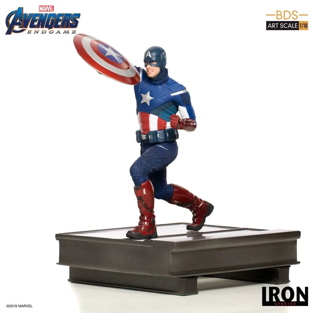 Avengers: Endgame BDS Art Scale Statue 1/10 Captain America 21 cm termékfotó