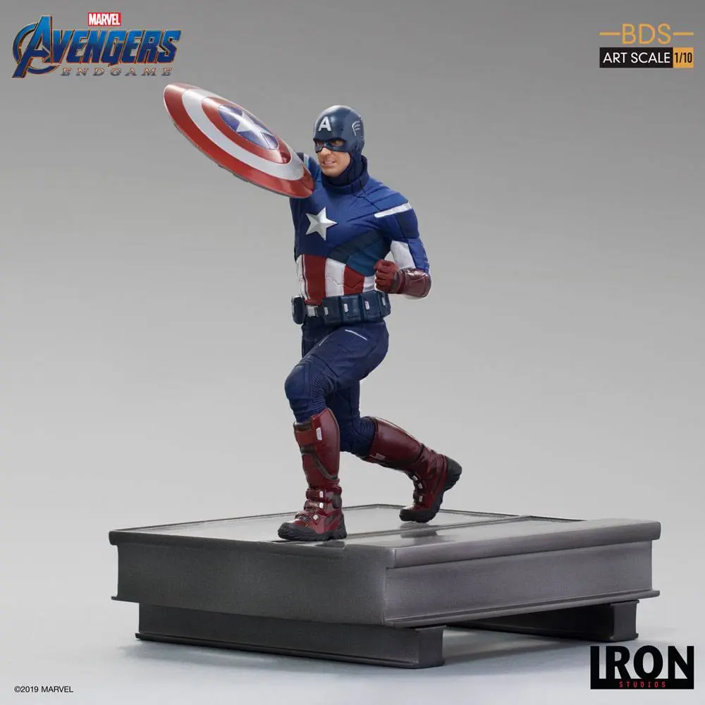 Avengers: Endgame BDS Art Scale Statue 1/10 Captain America 21 cm termékfotó