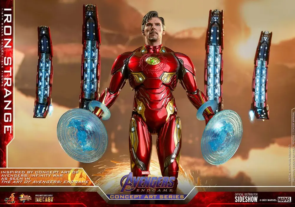 Avengers: Endgame Concept Art Series PVC Action Figure 1/6 Iron Strange 32 cm termékfotó