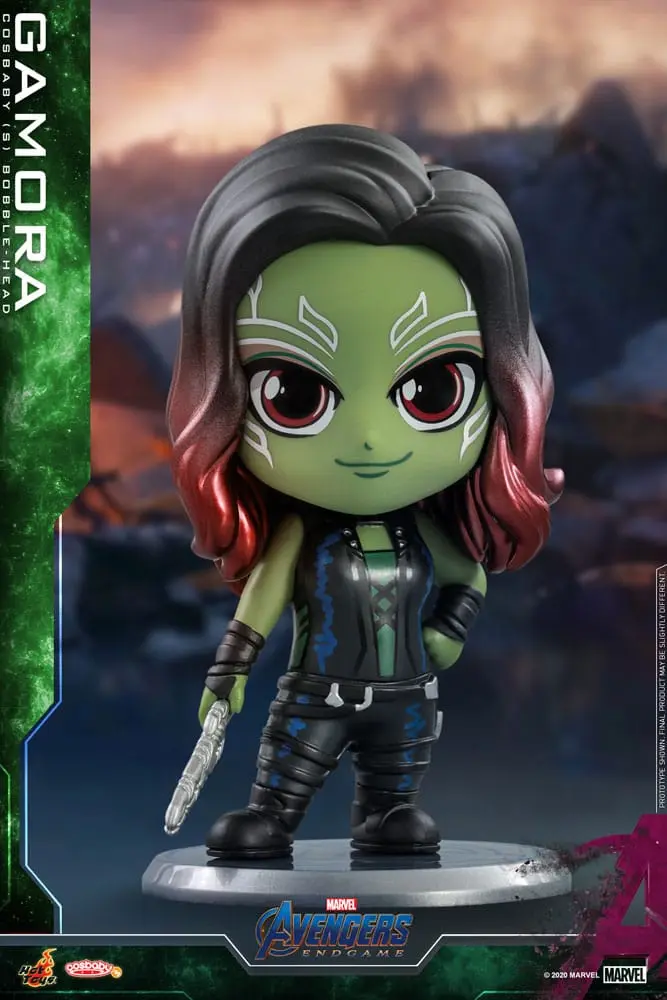 Avengers: Endgame Cosbaby (S) Mini Figure Gamora 10 cm termékfotó