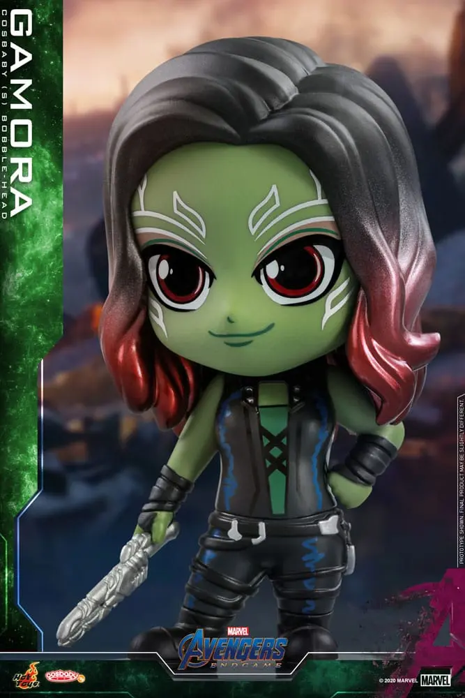 Avengers: Endgame Cosbaby (S) Mini Figure Gamora 10 cm termékfotó