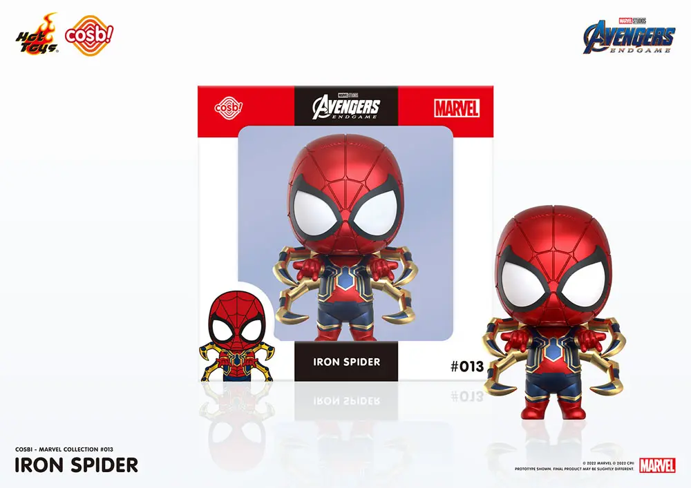 Avengers: Endgame Cosbi Mini Figure Iron Spider 8 cm product photo