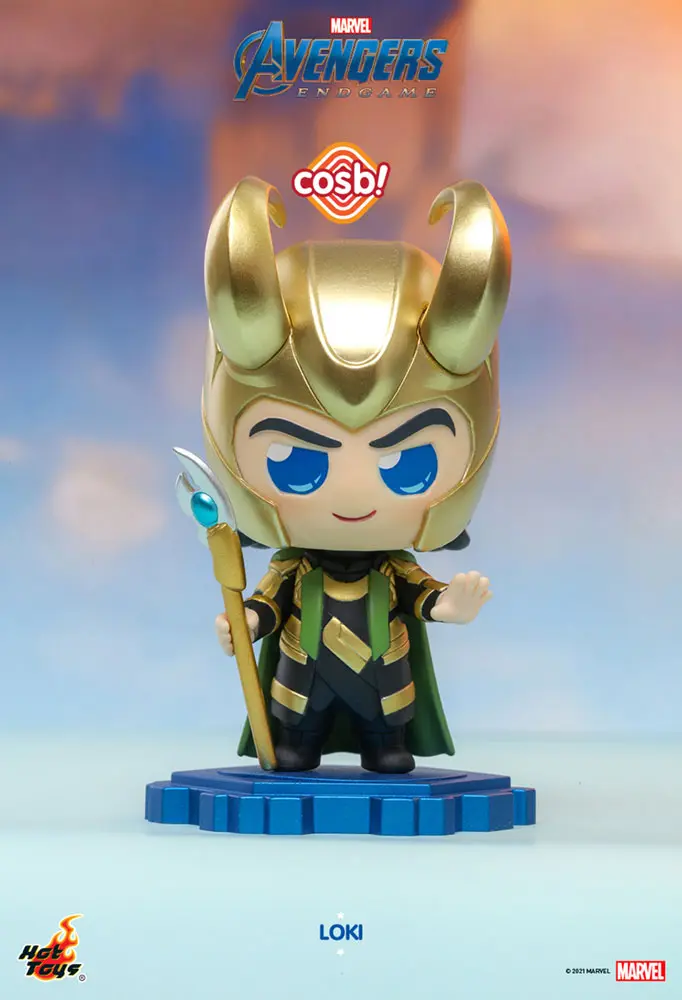 Avengers: Endgame Cosbi Mini Figure Loki 8 cm product photo