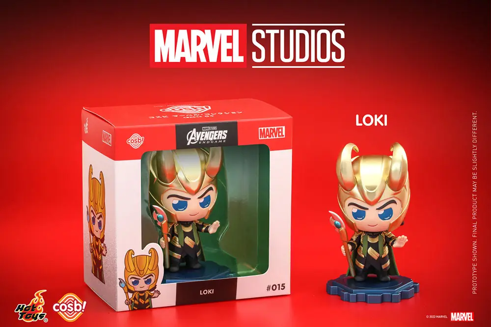 Avengers: Endgame Cosbi Mini Figure Loki 8 cm product photo