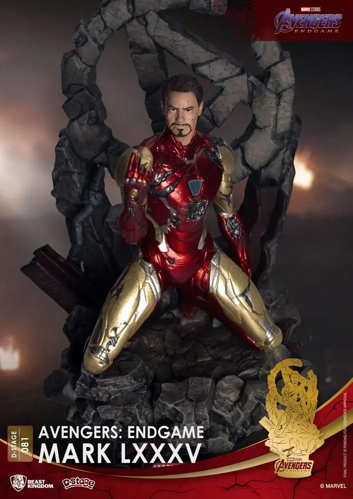 Avengers: Endgame D-Stage PVC Diorama Mark LXXXV Closed Box Version 16 cm product photo