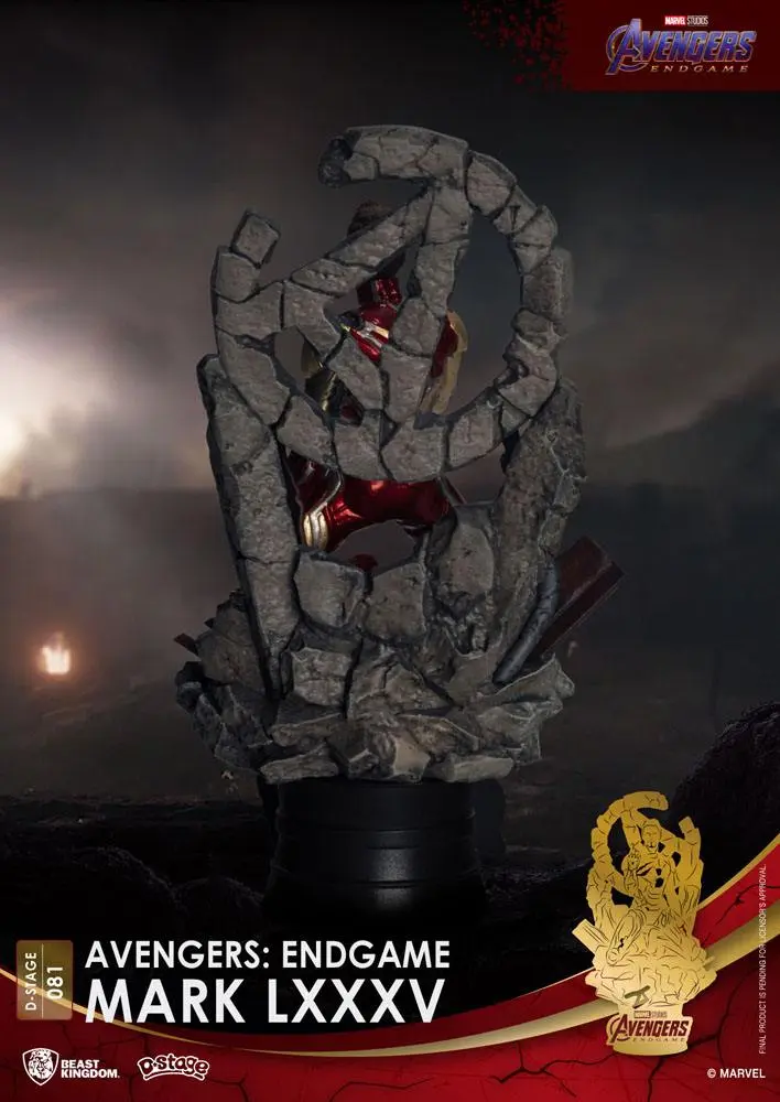Avengers: Endgame D-Stage PVC Diorama Mark LXXXV Closed Box Version 16 cm product photo