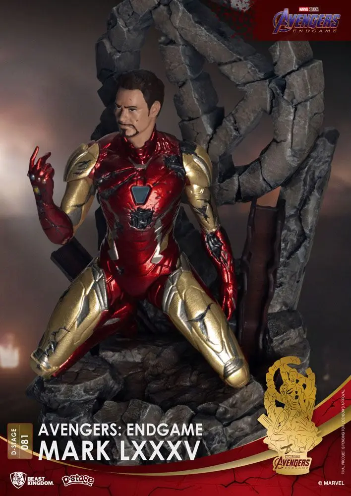 Avengers: Endgame D-Stage PVC Diorama Mark LXXXV Closed Box Version 16 cm product photo