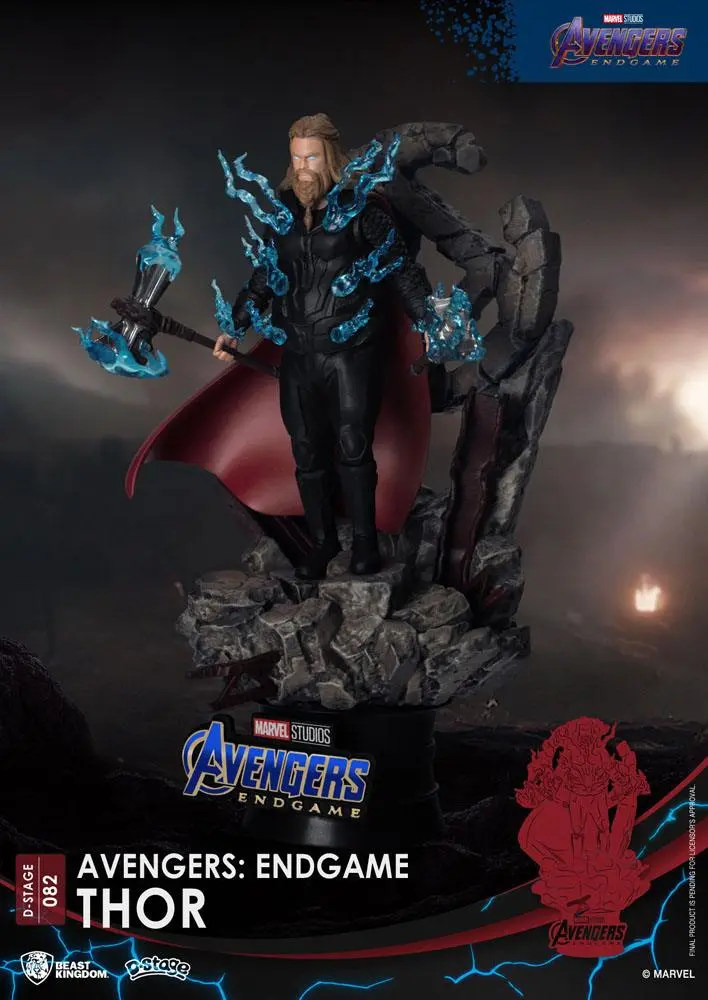 Avengers: Endgame D-Stage PVC Diorama Thor Closed Box Version 16 cm product photo