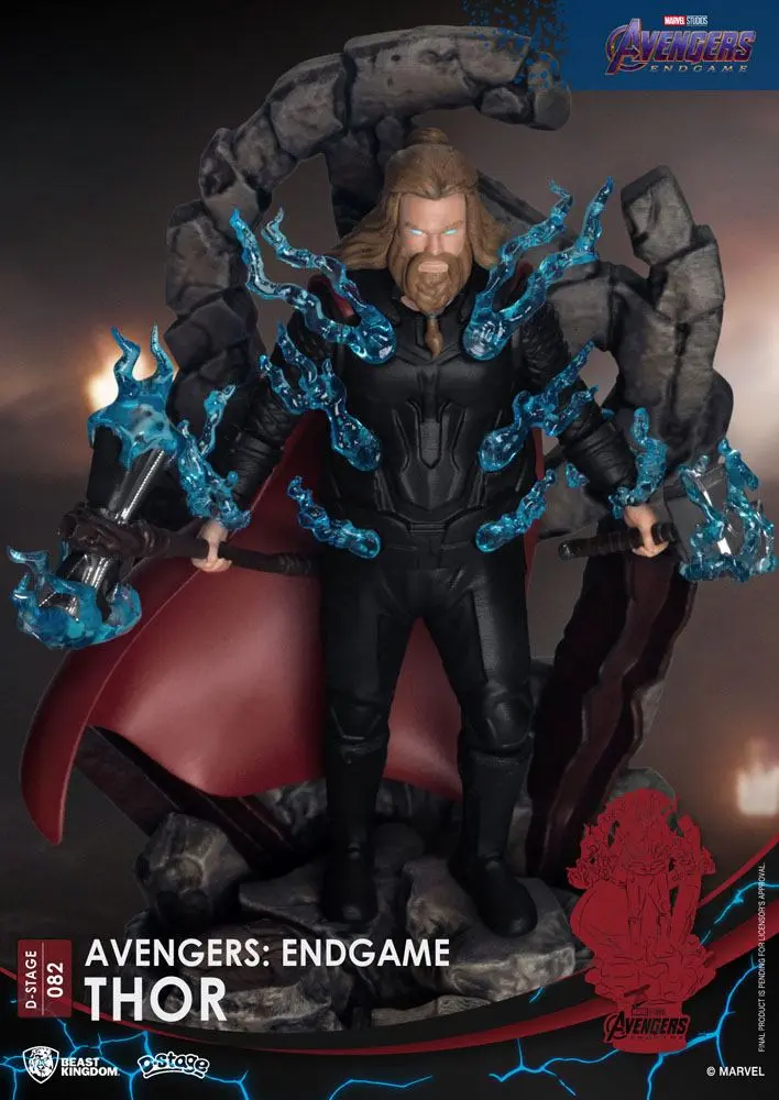 Avengers: Endgame D-Stage PVC Diorama Thor Closed Box Version 16 cm product photo
