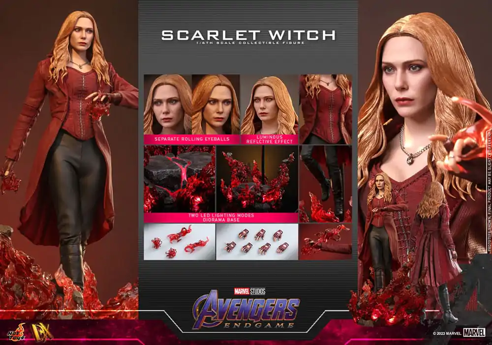 Avengers: Endgame DX Action Figure 1/6 Scarlet Witch 28 cm product photo